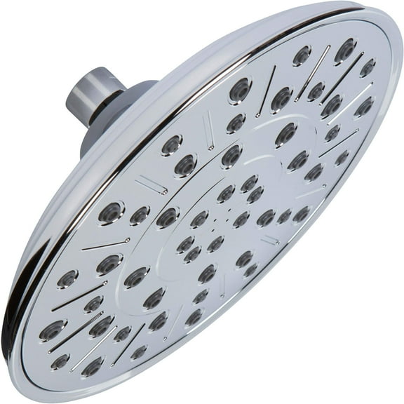 Aqua Elegante Rainfall Shower Head for Overhead Luxury Rain Showers - 2.5 GPM - Chrome