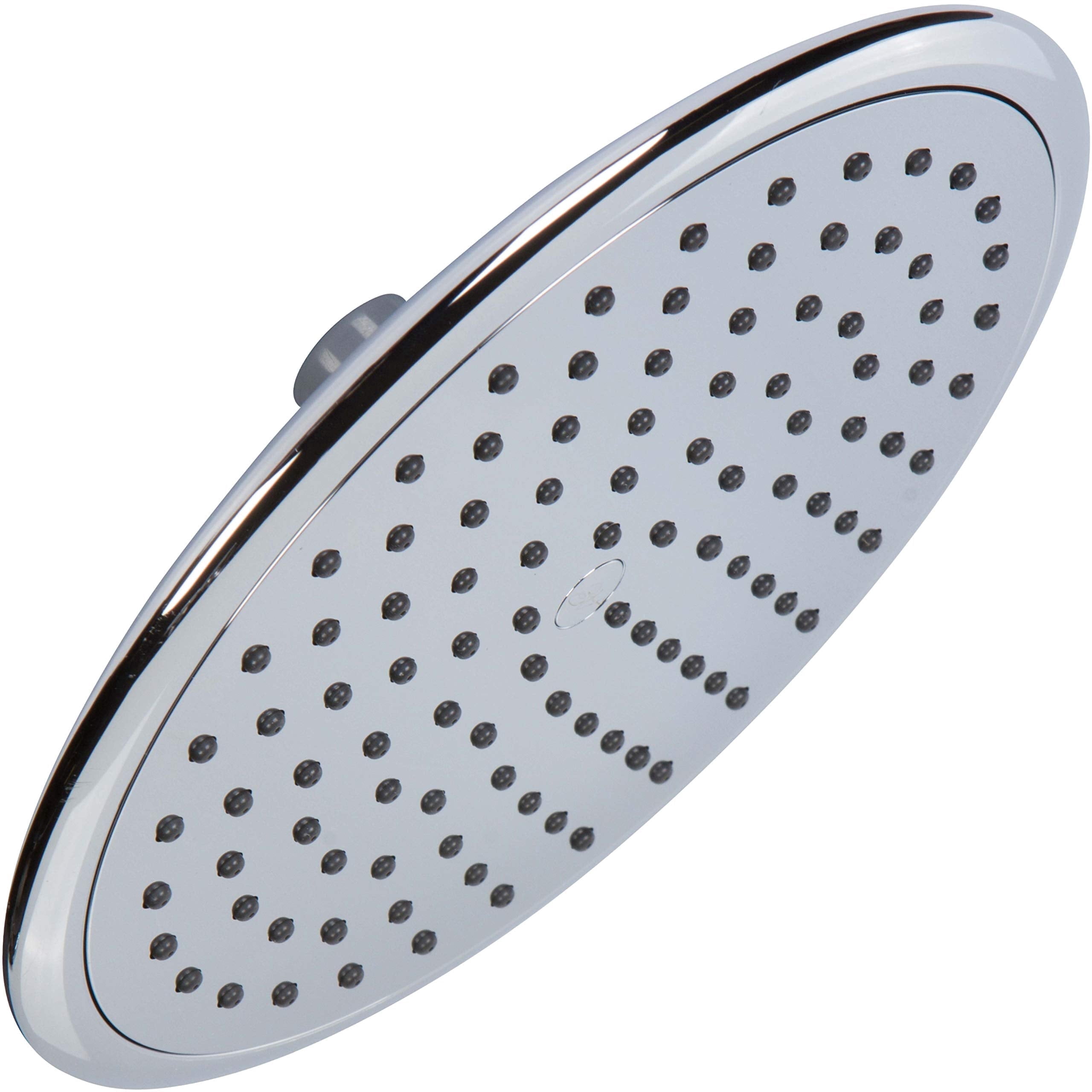 Aqua Elegante Waterfall Shower Head for High Flow Rain Showers - 1.8 GPM - Polished Chrome