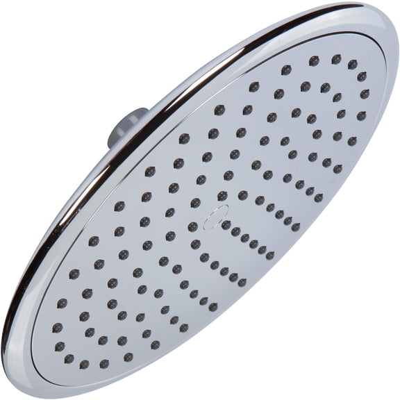Aqua Elegante Waterfall Shower Head for High Flow Rain Showers - 1.8 GPM - Polished Chrome
