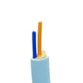 thumbnail image 1 of Aqua Fiber Optic Cable 2-Fiber OM3 Multimode 50/125, 10Gbit, Riser Rated, 1000ft Spool, 1 of 8