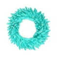 thumbnail image 1 of Aqua Fir Wreath - 24 in., 1 of 1