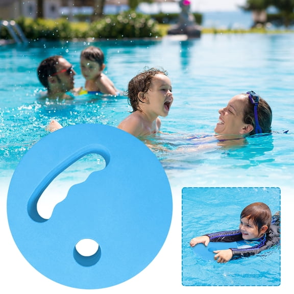 Aqua Fitness Discs (2 Pack) - EVA Handheld Swim Training Kickboards for Water Aerobics, Kids & Adults - Buoyancy Resistance Paddles