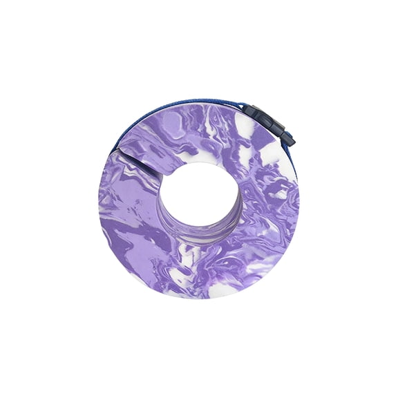 Aqua-Float Marble Armbands - EVA Foam Swim Arm Floats with Adjustable Straps & Buckle, Marble Pattern Pool Arm Bands, Multi-Layer Water Safety Floaties