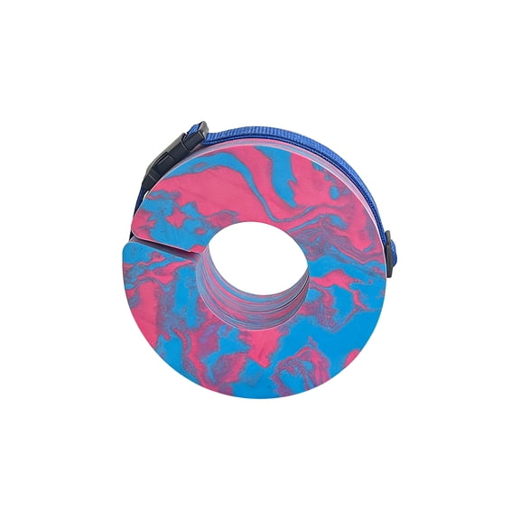 Aqua-Float Marble Armbands - EVA Foam Swim Arm Floats with Adjustable Straps & Buckle, Marble Pattern Pool Arm Bands, Multi-Layer Water Safety Floaties