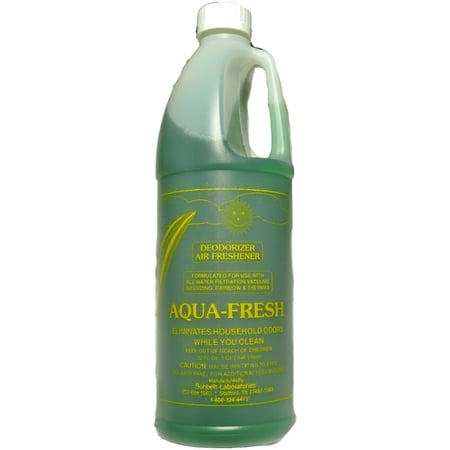 Aqua Fresh Deodorizer and Air Freshener for Rainbow Vacuum Vacuum Cleaners 32oz Neutralize odors in your home with a small amount in your water basin