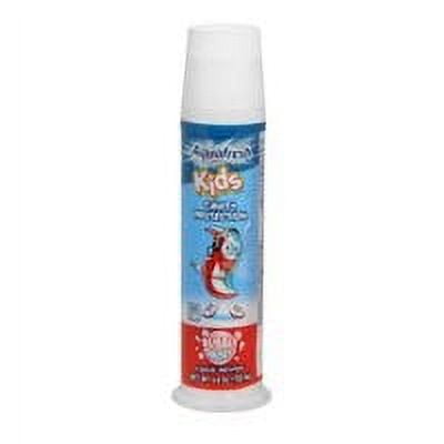 Aqua Fresh Kids Pmp Size 4.6z Aquafresh Kids Bubble Mint Pump