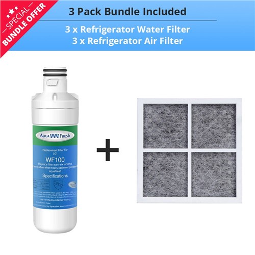Aqua Fresh WF100 Water Filter, Compatible with LG LT1000P/PC/PCS
