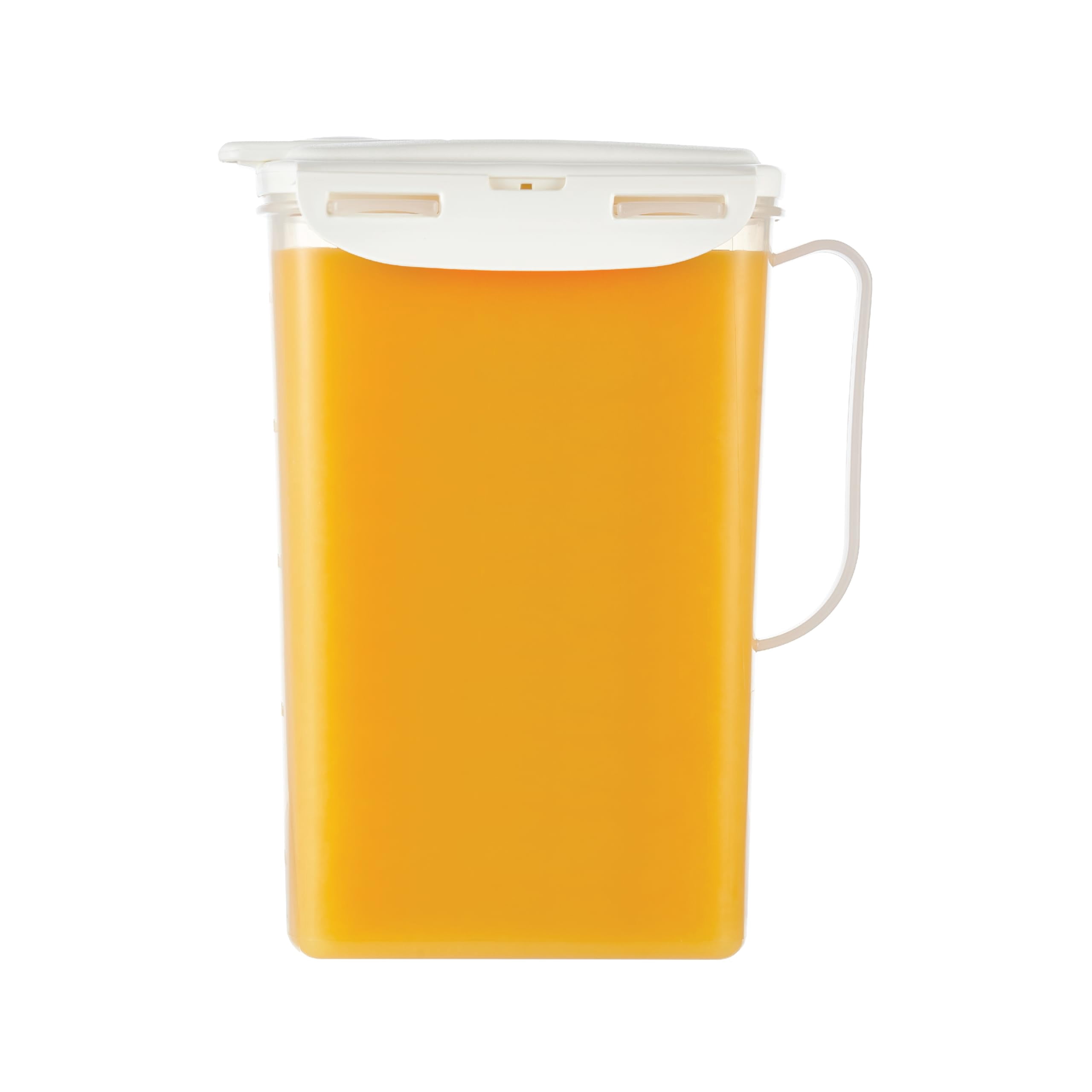 Aqua Fridge Door Water Jug with Handle BPA Free Plastic Pitcher with ...