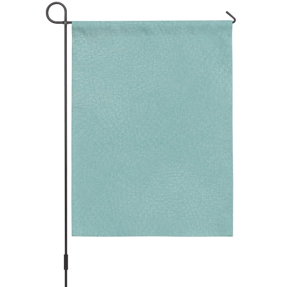 Aqua Garden Flag 12 x 18 Inches, Natural Solid Color Organic Mottling Texture Weather Proof Outdoor Patio Flags Double Sided Small Garden Decoration for Yard Outside Home