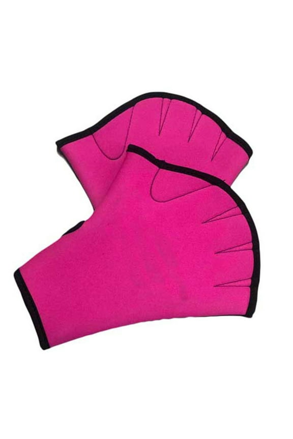 Aqua Gloves for Swimming and Water Aerobics with Adjustable Wrist Strap