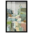 thumbnail image 1 of Aqua Green Genesis Shadowbox Print Green Wall Decor by Art Remedy, Black Frame, 30 x 45, 1 of 7
