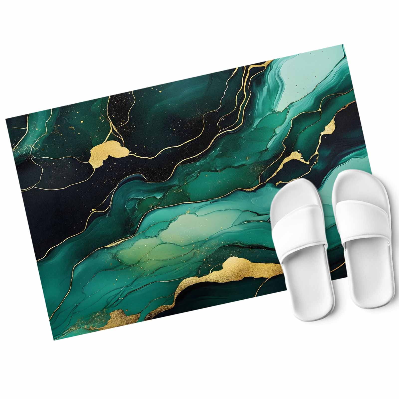 Gold Marble Door Mat
