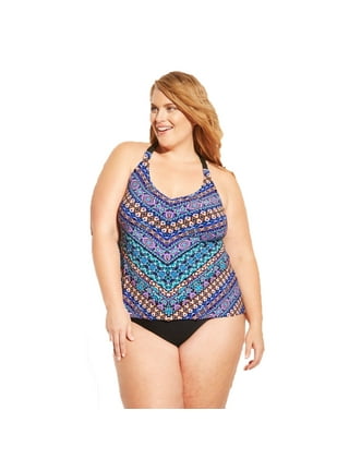 Aqua green plus size swimwear store