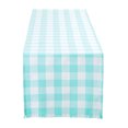 thumbnail image 1 of DII Heavyweight Check Fringe Table Runner, 1 of 4