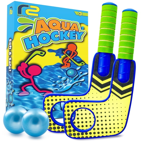 Aqua Hockey Mini Sticks Water Game - 2 Pack - Refresh Sports