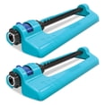 thumbnail image 1 of Aqua Joe 2 Pack Oscillating Sprinkler with Adjustable Spray, 4400 Square Foot Coverage, 1 of 5