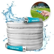 أكوا جو 25 ft فائقة المرونة غير المتوسعة خالي من شبك FiberJacket حديقة خرطوم، 5/8 القطر