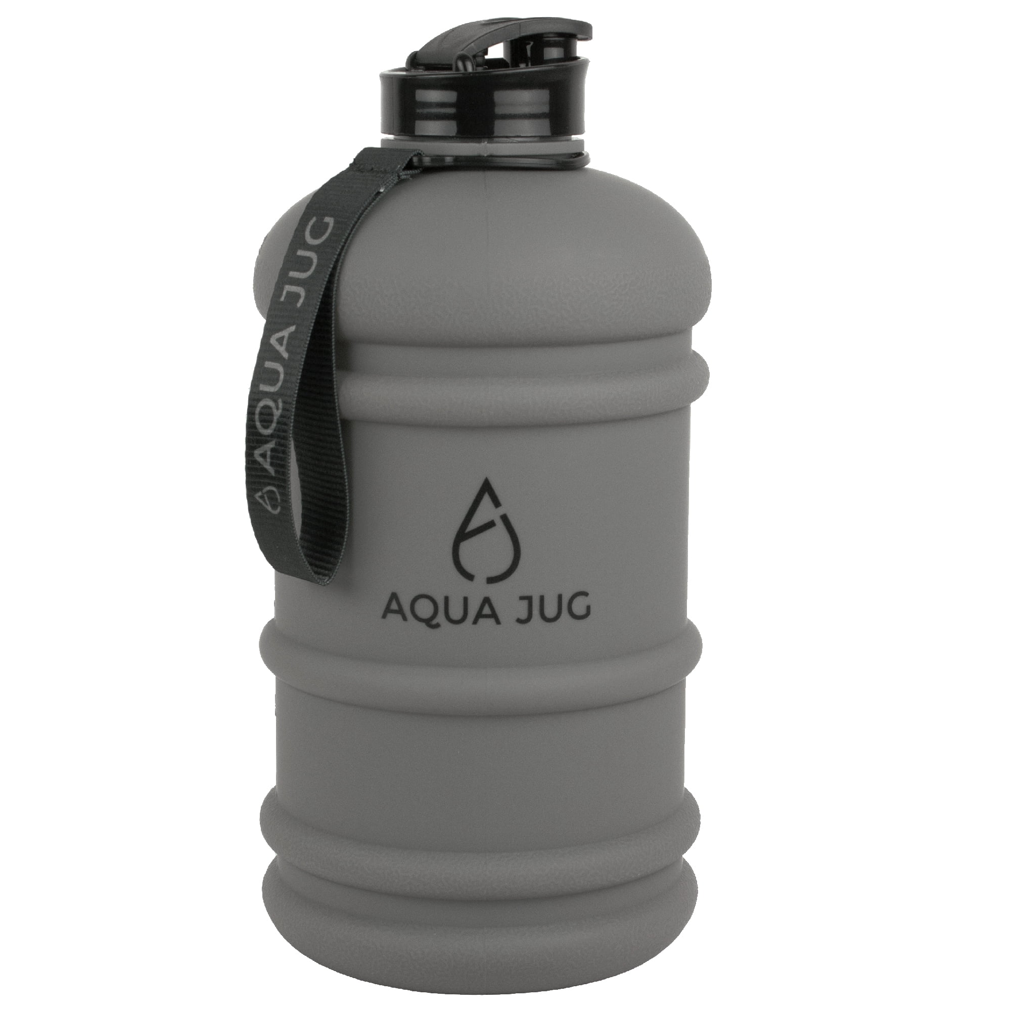 Alpha Bottle XXL - 2400ml Water Jug/Gym Bottle - BPA Free (Smoke Black)