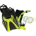 thumbnail image 1 of Aqua Leisure Dyna Adult 5 Piece Dive Set, Yellow, 1 of 2
