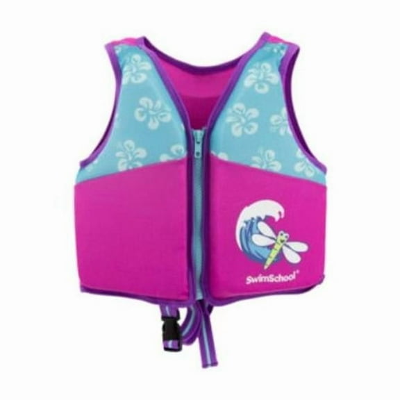 Aqua Leisure Swim Training Vest, Pink