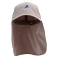 thumbnail image 1 of Aqua Lion Flag Embroidered Flap Hats - Khaki OSFM, 1 of 5