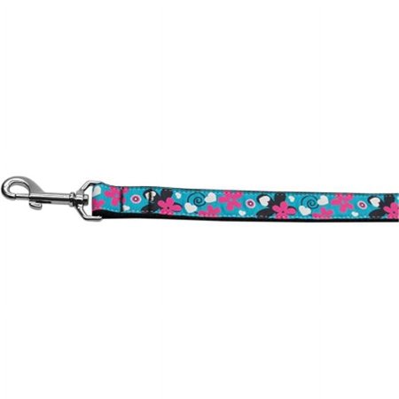 Aqua Love Nylon Dog Leash, 0.63 in. x 6 ft.