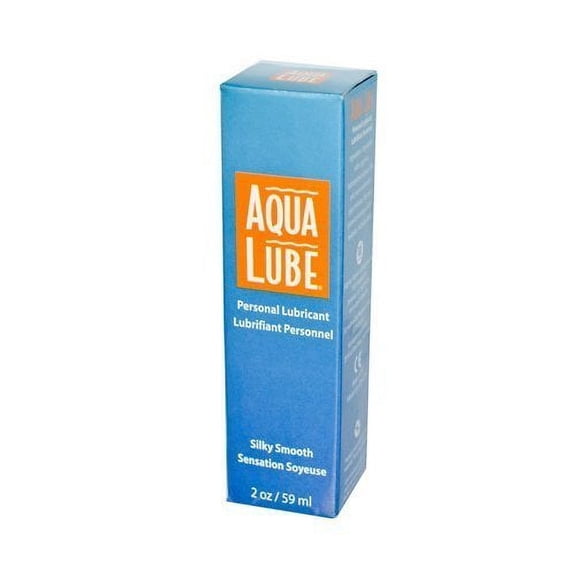 Aqua Lube Silky Smooth Personal Water Based Lubricant - 2 oz