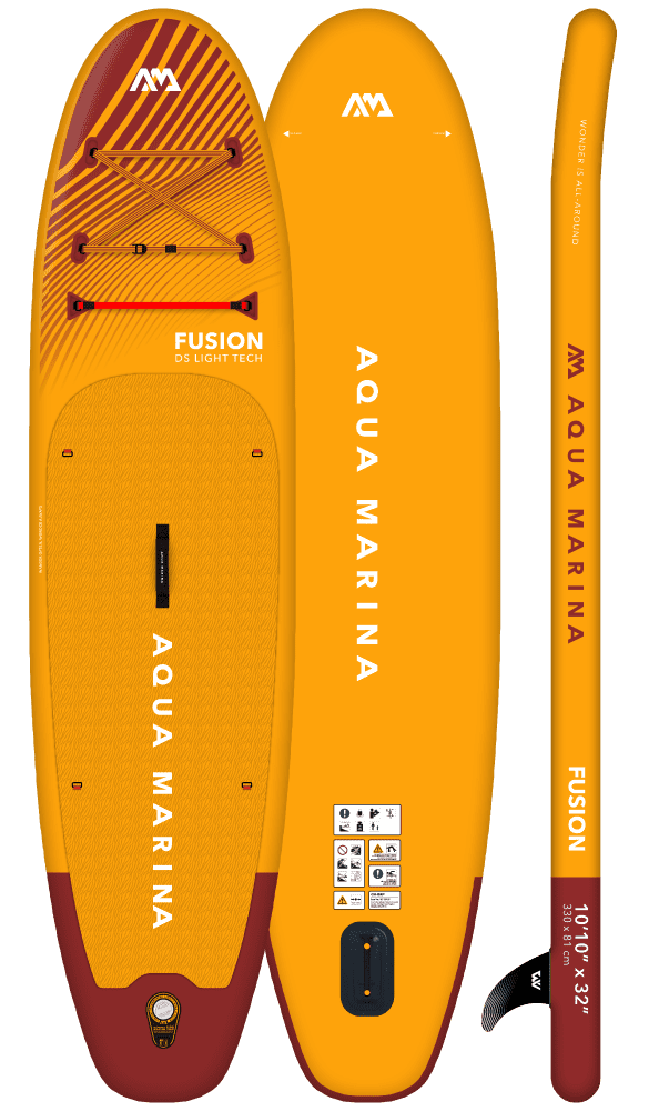 Aqua Marina 10'10'' Orange PVC Inflatable Paddleboard