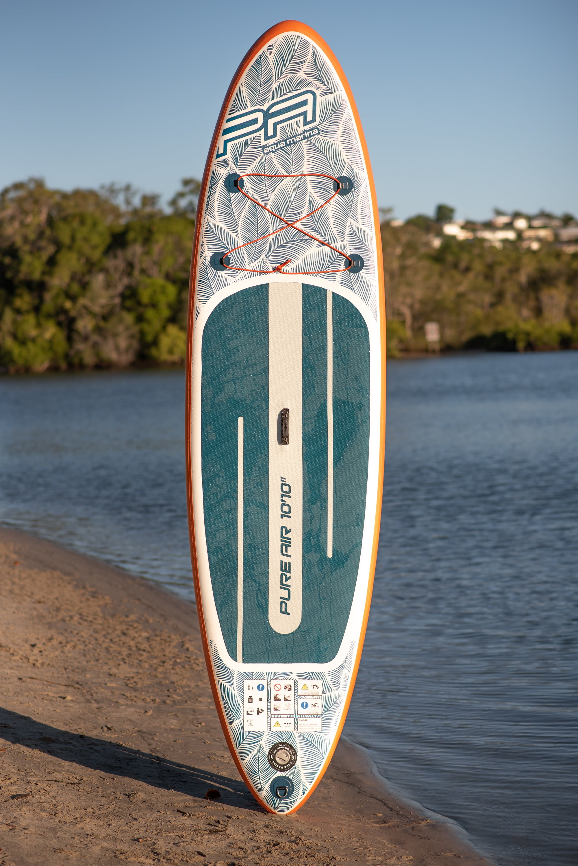 Aqua Marina 10.10'' Pure Air All Round Paddleboard - Teal Blue