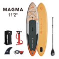 thumbnail image 1 of Aqua Marina Stand Up Paddle Board - MAGMA 11'2" - Inflatable SUP Package, including Carry Bag, Paddle, Fin, Pump & Safety Harness, 1 of 30