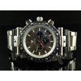 thumbnail image 1 of Aqua Master Chrome Finish Chrono 0.32ct Diamond Quartz Watch W#142-81-8, 1 of 7