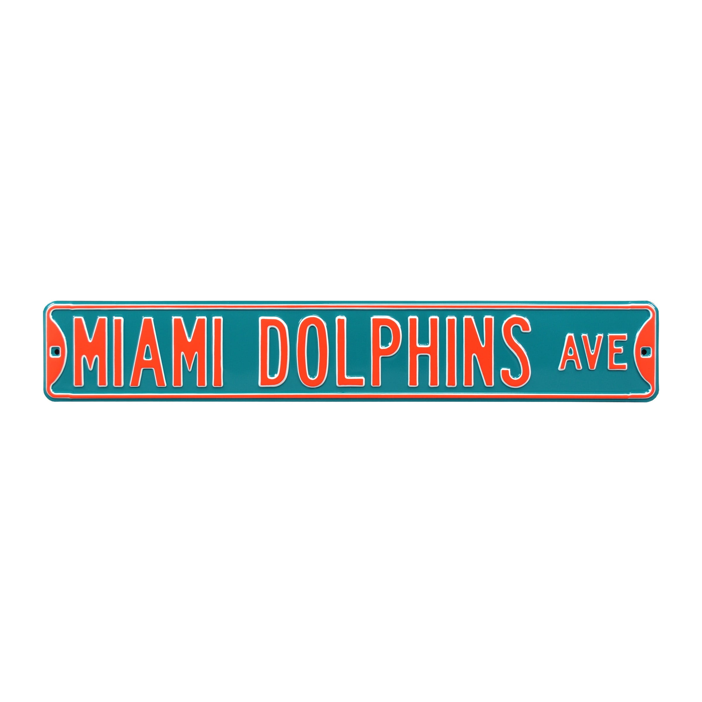 Miami Dolphins 10.5 x 13 Horizontal Team Logo Sublimated Plaque