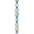 thumbnail image 1 of Aqua Mixed Glass Round & Cube Beads by Bead Landing, 1 of 2