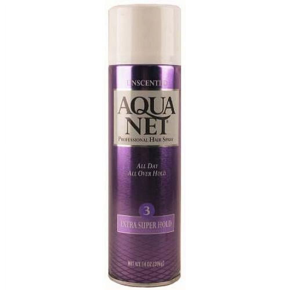 Aqua Net All Day All Over Hold Unscented Extra Super Hold Hair Spray 14 Oz