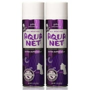 Aqua Net Hair Spray Extra Super Hold, Unscented, 11 oz, 2 Pack