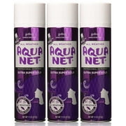 Aqua Net Hair Spray Extra Super Hold, Unscented, 11 oz, 3 Pack