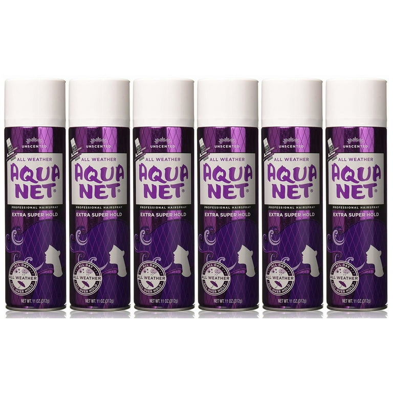  Aqua Net All Weather Professional Hairspray, Extra Super Hold,  Unscented, 11 Oz : Hair Sprays : Beauty & Personal Care