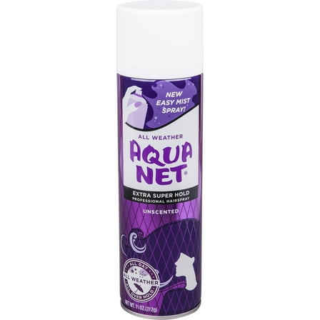 Aqua Net Hairspray, Extra Super Hold, Unscented, 11 oz Aerosol Can