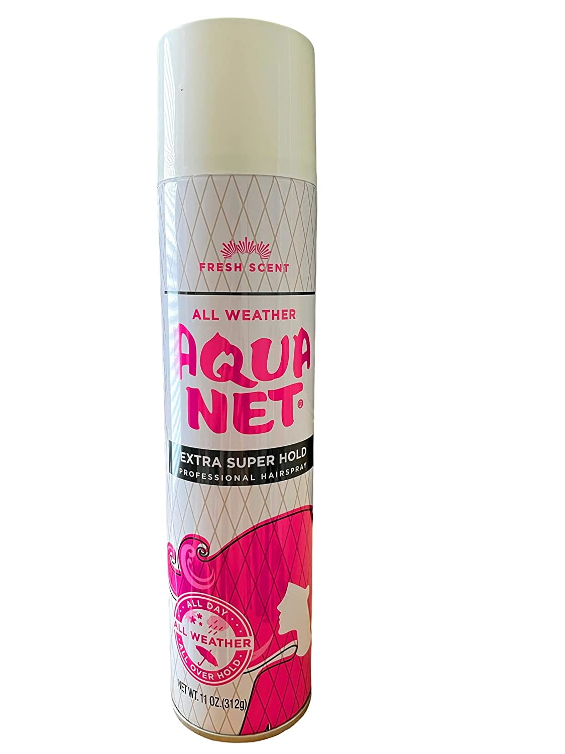 Aqua Net Professional Hair Spray Extra Super Hold 3 Fresh Scent, 11 oz  (Pack of 3)