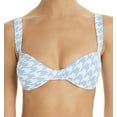 thumbnail image 1 of Aqua OASIS Swim Fall Voyage Printed Underwire Bikini Swim Top, US Large, 1 of 2