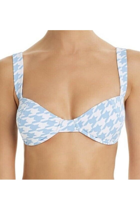 OASIS Swim Fall Voyage Printed Underwire Bikini Swim Top, US Large