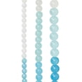 thumbnail image 1 of Aqua Ombre Glass Round Beads by Bead Landing, 1 of 2