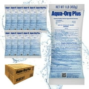 Aqua-Org Plus - Granular Calcium Hypochlorite 65% Pool Shock for Swimming Pools, Spas and Hot Tubs (55 Pound) RCHO65EUPPSP055