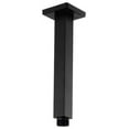 thumbnail image 1 of Aqua Piazza by KubeBath 6" Long Shower Head Ceiling Bar, Matte Black Finish, 1 of 1