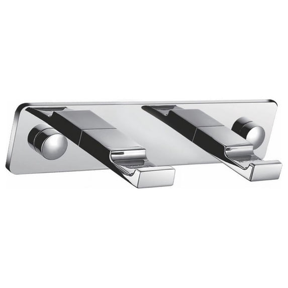 Aqua Piazza by KubeBath Robe Hook With 2 Hooks