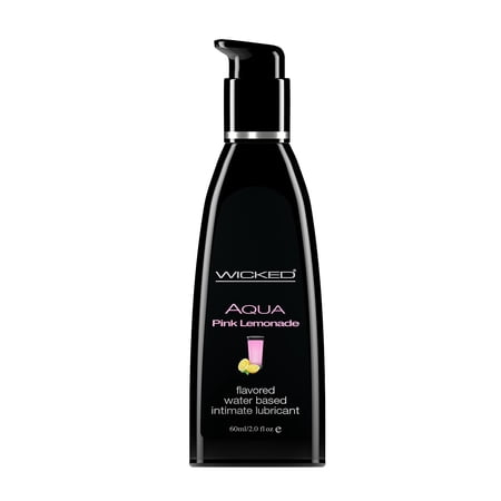 Aqua Pink Lemonade Flavored Water Based Lube - 2 Oz. / 60 ml