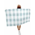 thumbnail image 1 of Aqua Plaid Beach Towels Oversized Super Absorbent, Spring Summer Farmhouse Buffalo Checkered Lightweight Bath Towel Quick Dry Sets For Bathroom/Pool/Rv Camping/Beach Play/Gym Room/Picnic 31"x62", 1 of 8