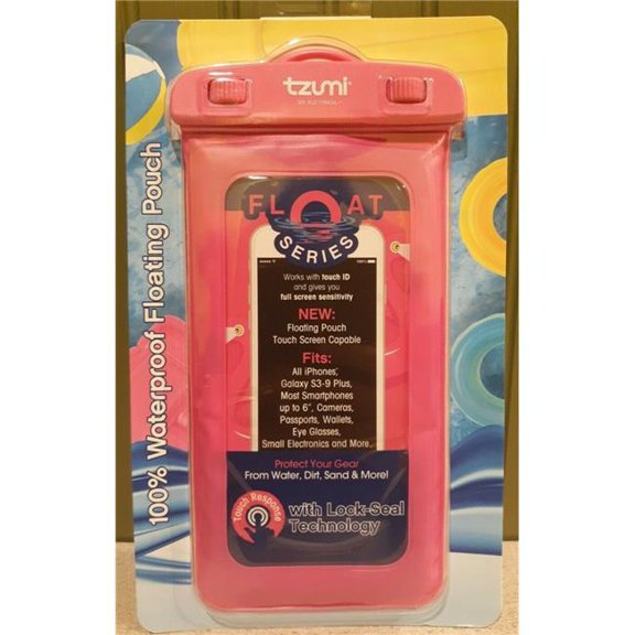 Aqua Pocket Touch Phone Case, Pink
