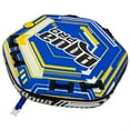 thumbnail image 1 of Aqua Pro APT20964 Hex-a-Gone Inflatable 1 Person Towable Tube - 60", 1 of 2