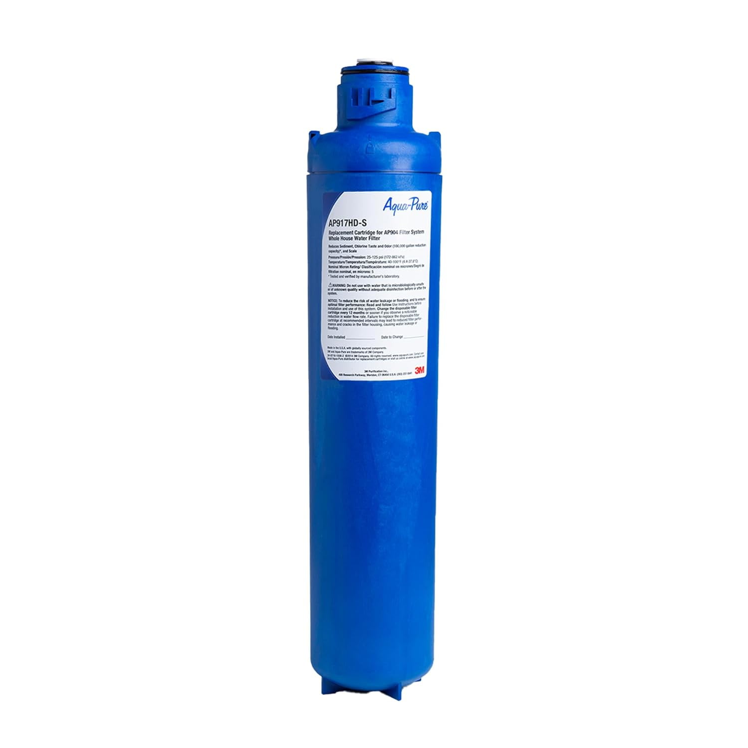 Aqua-Pure White Water Filters AQUA CREST AP810 Whole House Water Filter 6-Pack - Replacement For 3M Aqua-Pure Aqua-Pure Reverse Osmosis Water Filters